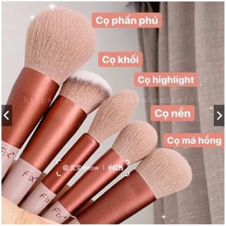 Bộ cọ Fix hồng 13 món