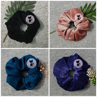 Dây cột tóc - Đồ cột tóc tối giản - Scrunchies siêu sang