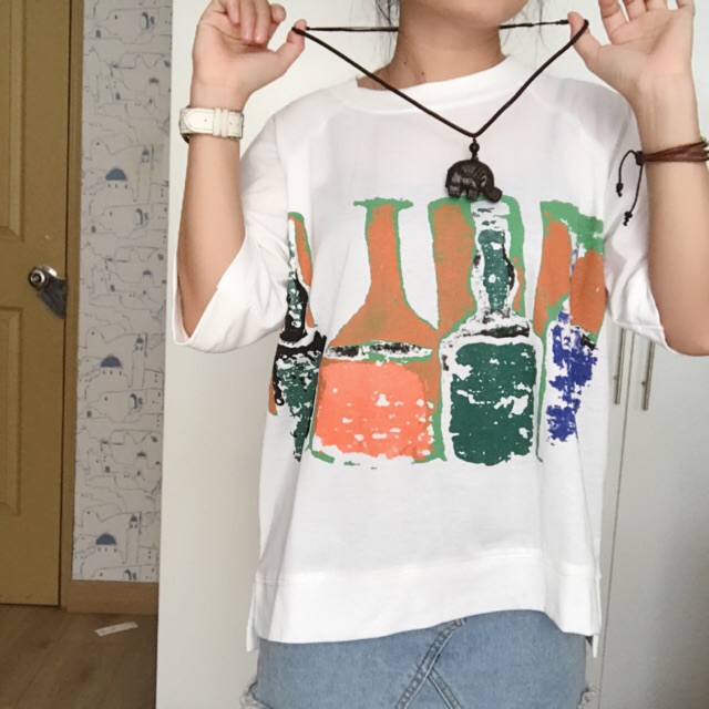 Áo thun rộng thùng thình