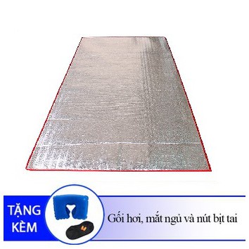 Chiếu ngủ văn phòng + dụng cụ bịch tai + che mắt + gối kê cổ