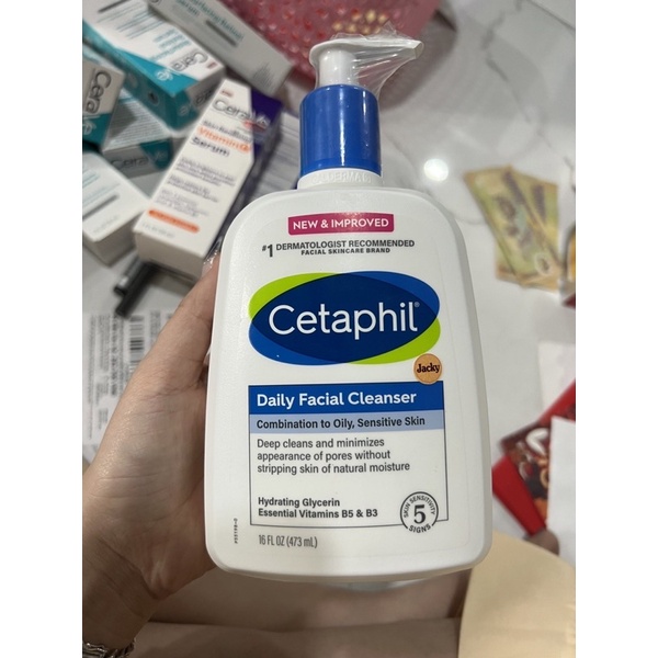 Sửa rửa mặt Cetaphil Daily Facial Cleanser 473ml