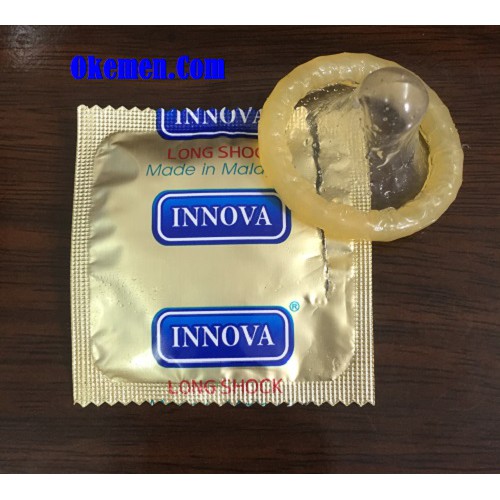 [HỘP 12c] Bao Cao Su INNOVA Kéo Dài Thời Gian Quan Hệ, Bi Gai Đen Xuất Xứ Malaysia Chính Hãng