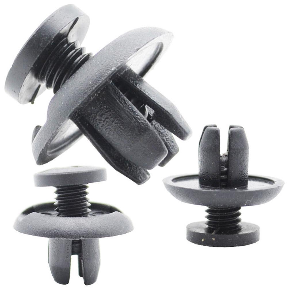 💫OF 40 Cái 4 Loại Xe Nhựa Rivet Cản trước Cản giữ Chốt Fastener Bùn Bùn Đẩy Clip