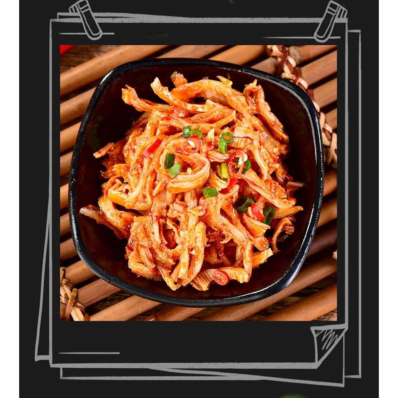 Hộp 20 Gói Sụn Heo Xào Cay Qiao Da Niang 12g | BigBuy360 - bigbuy360.vn