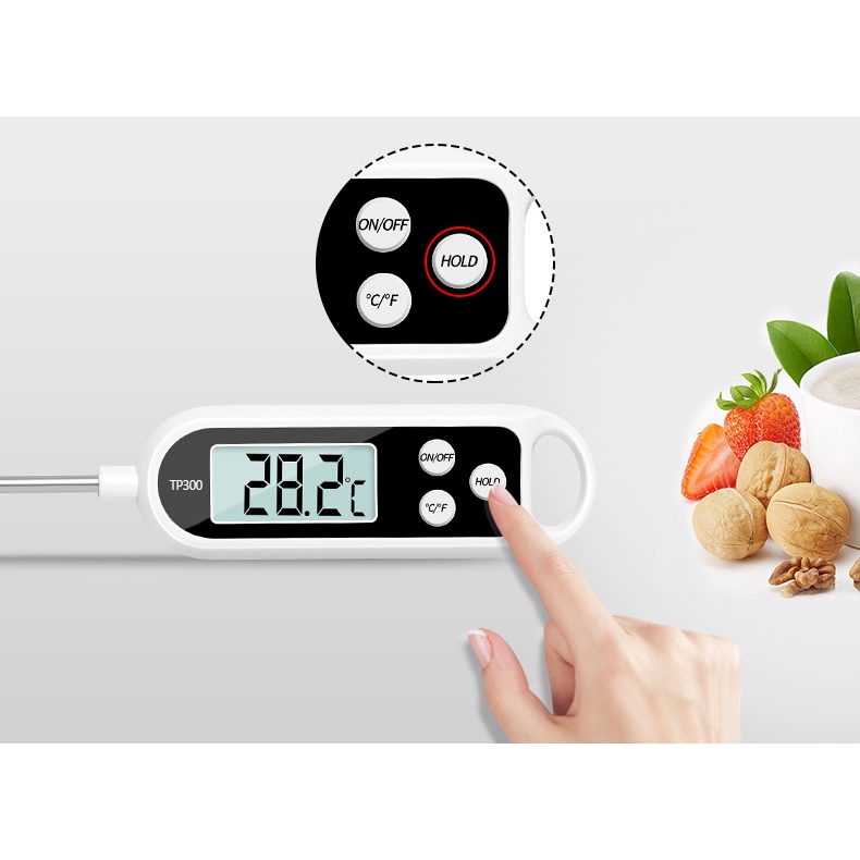 Nhiệt kế nấu ăn, pha sữa KT300 cao cấp kiểm soát nhiệt độ chính xác, dễ dàng sử dụng, đo chính xác. Bảo hành uy tín
