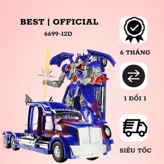 Robot biến hình ô tô transformer 6699d - biến hình ngoại mục - kích thích tư duy sáng tạo của trẻ
