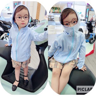 Áo khoác baby - áo chống nắng thông hơi cho bé