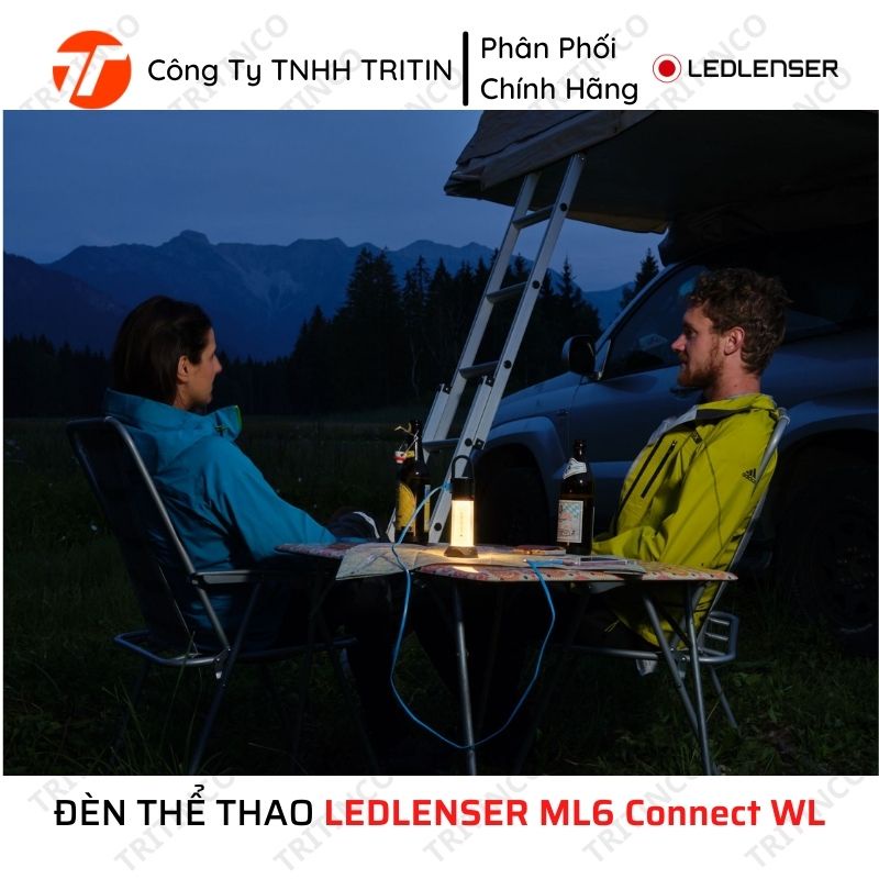 Đèn Pin ML6 Connect WL LEDLENSER Dùng Trong Cấm Trại / Dã Ngoại - 750 LUMENS - Tối Đa 180H - Bảo Hành 7 Năm | TRITINCO