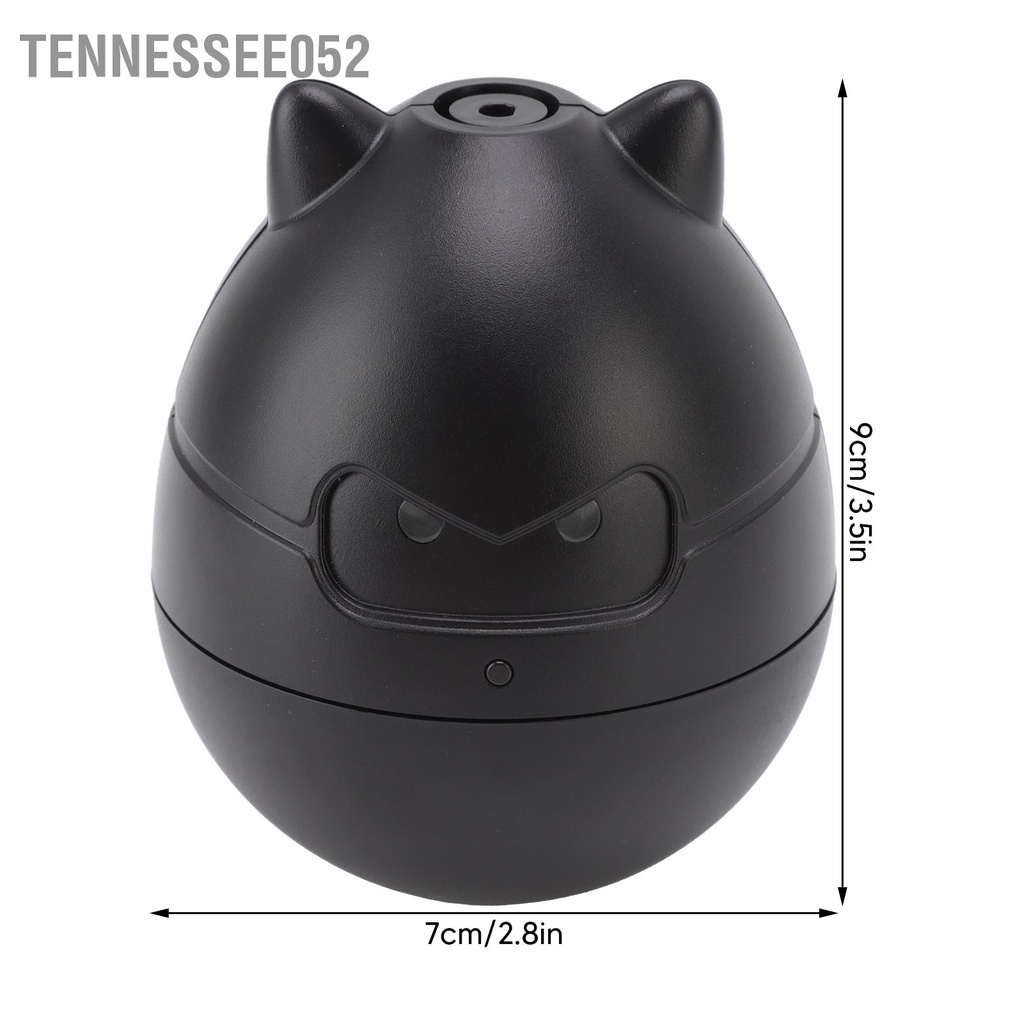 Tennessee052 Đồ chơi xích đu cho mèo Tương tác Điện tiêu thụ điện năng thấp Bảo vệ môi trường Quả bóng thú cưng vui nhộn với hai quả màu