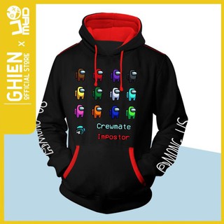 SALE- Áo Khoác Hoodie Among Us Game Hot 2020 Cho Nam Nữ  Vải Cotton Bông Nhập Khẩu - ÁO GAME CHẤT
