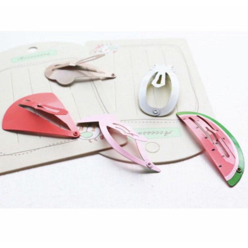 Kẹp tóc nhiều hình cho bé gái