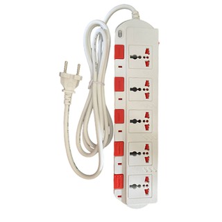 Ổ cắm điện 5 lỗ 3 chấu Điện Quang dây dài 2M