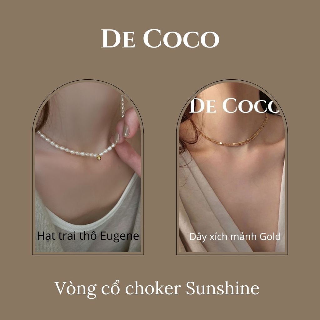 Choker Sunshine De Coco decoco.accessories