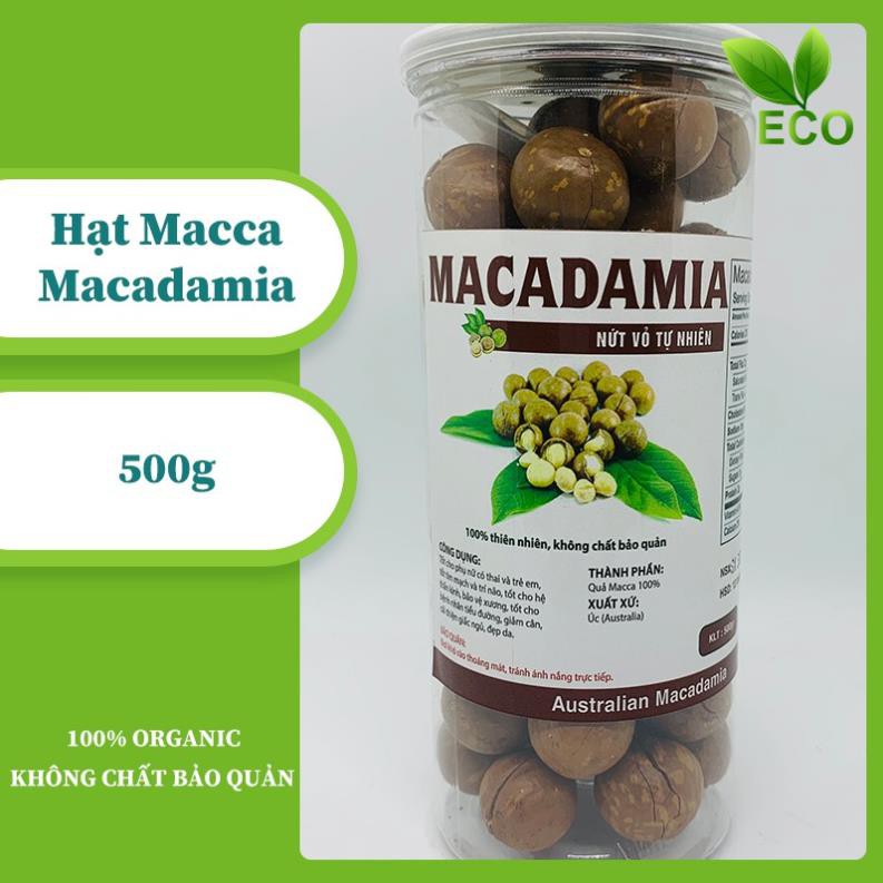 [Mới ra lò] Hạt Macca Úc NỨT VỎ TỰ NHIÊN  TỐT CHO TIM MẠCH & BÀ BẦU  (500g) - Tặng kèm dụng cụ tách vỏ