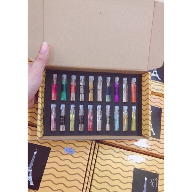 Bộ test nước hoa Dubai 20 mùi - Rẻ Vô Địch | BigBuy360 - bigbuy360.vn