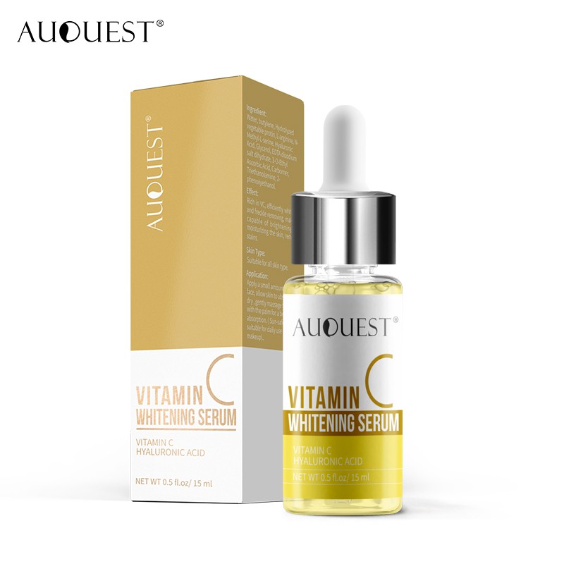 Serum AUQUEST Chứa Vitamin C Giúp Dưỡng Ẩm Và Làm Trắng Da 15ML