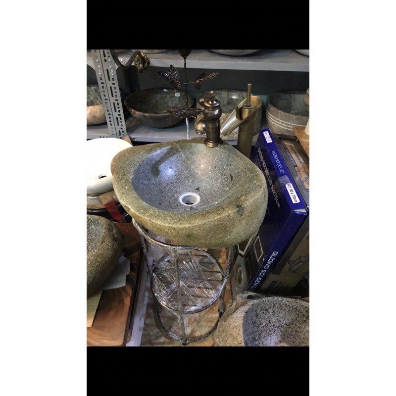 Lavabo đá cụi tự nhiên | BigBuy360 - bigbuy360.vn
