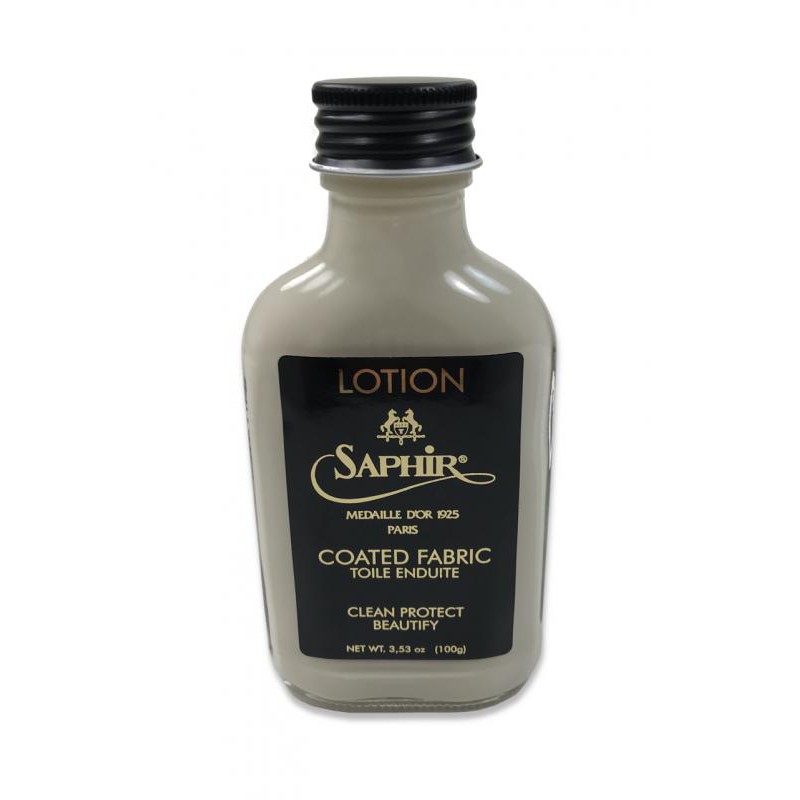 Sữa Saphir Lotion MDO làm sạch, dưỡng và bảo vệ vải tráng cao cấp