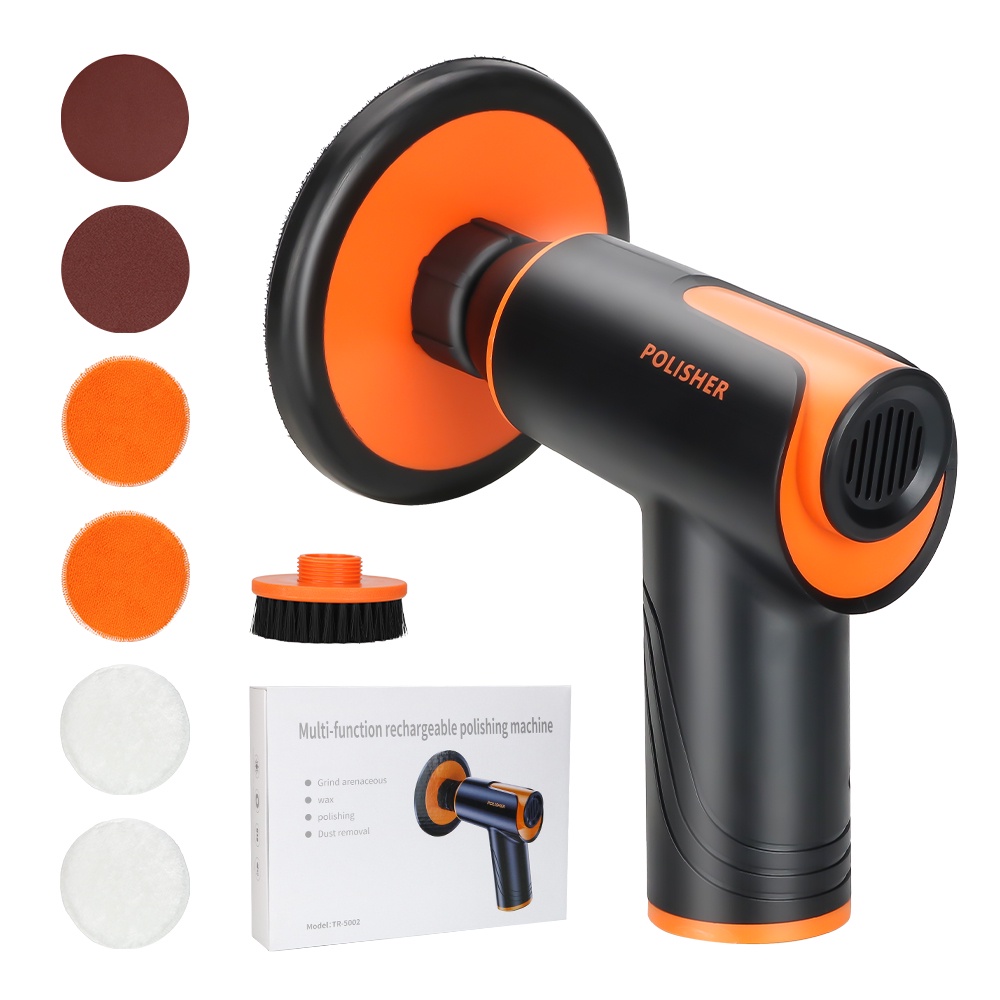 Máy Đánh Bóng Xe Hơi Không Dây Có Thể Điều Chỉnh Tốc Độ 1800Rpm