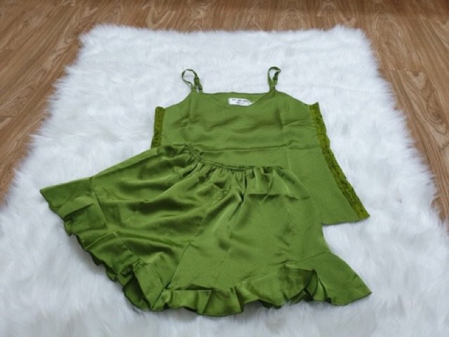 (Có video ảnh thật) Đồ ngủ dây phi lụa#sexy#thoải mái#chất liệu thoải mái | BigBuy360 - bigbuy360.vn