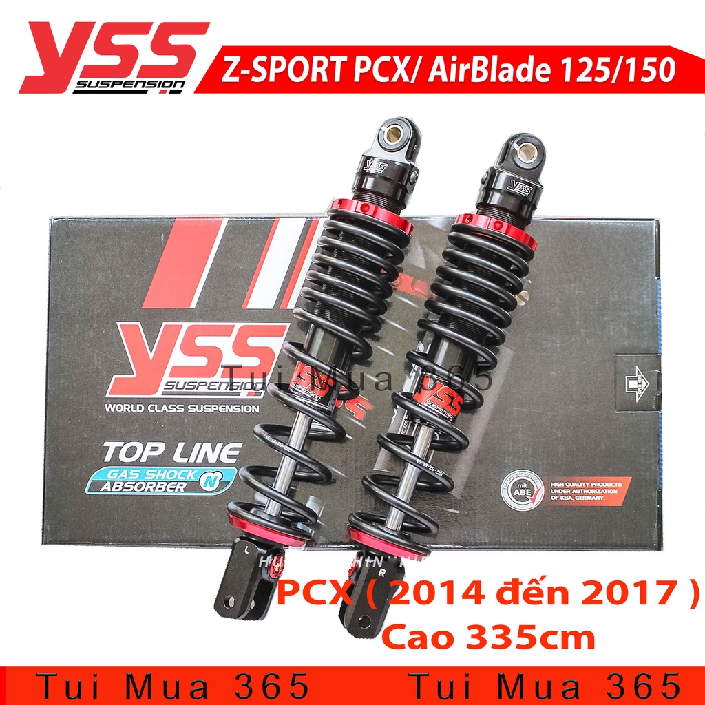 PHUỘC YSS Z-SPORT PCX (2014 - 2017), AirBlade 125/150 THAILAN