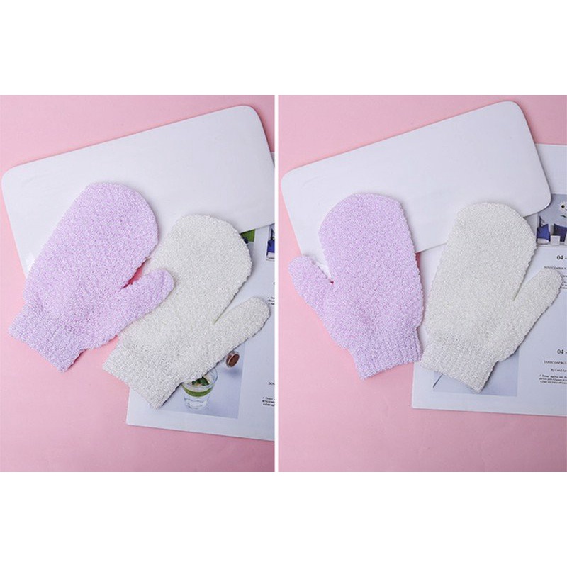 [NHẬP KHẨU CHÍNH HÃNG] Găng Tay Tắm Tẩy Tế Bào Chết Làm Sạch Da Lameila Bath Gloves C167