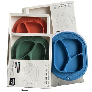 Khay ăn dặm silicone cho bé