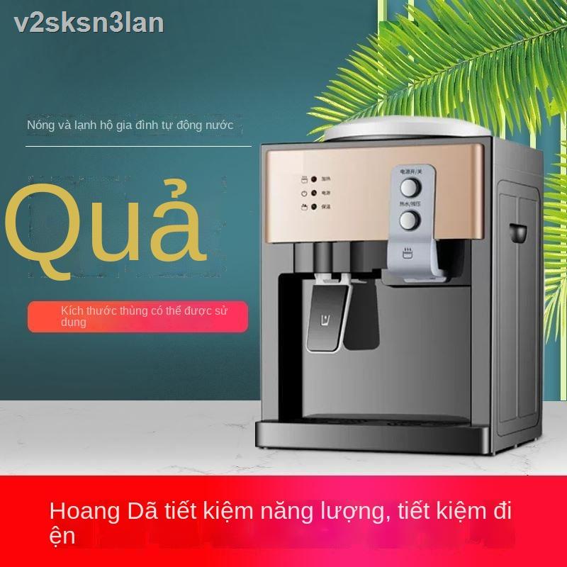 ✖♝✉Máy nước nóng lạnh Supor để bàn ký túc xá hộ gia đình nhỏ tự động thông minh mini sử dụng kép làm mát và sưở