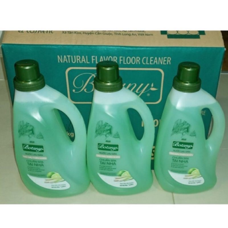 nước lau sàn botany 1.25lít tinh dầu xả