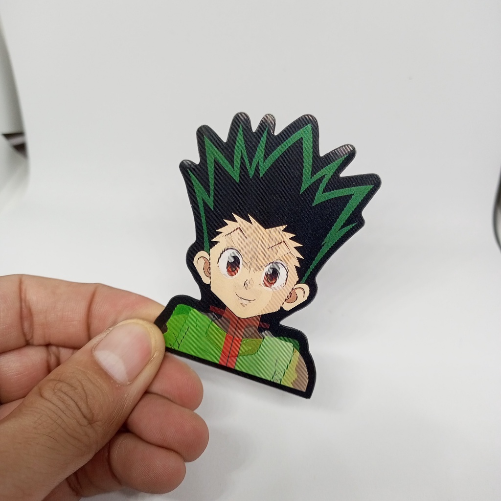 Sticker 3D Hunter x Hunter dán điện thoại - laptop - ô tô chống nước 6x7 cm