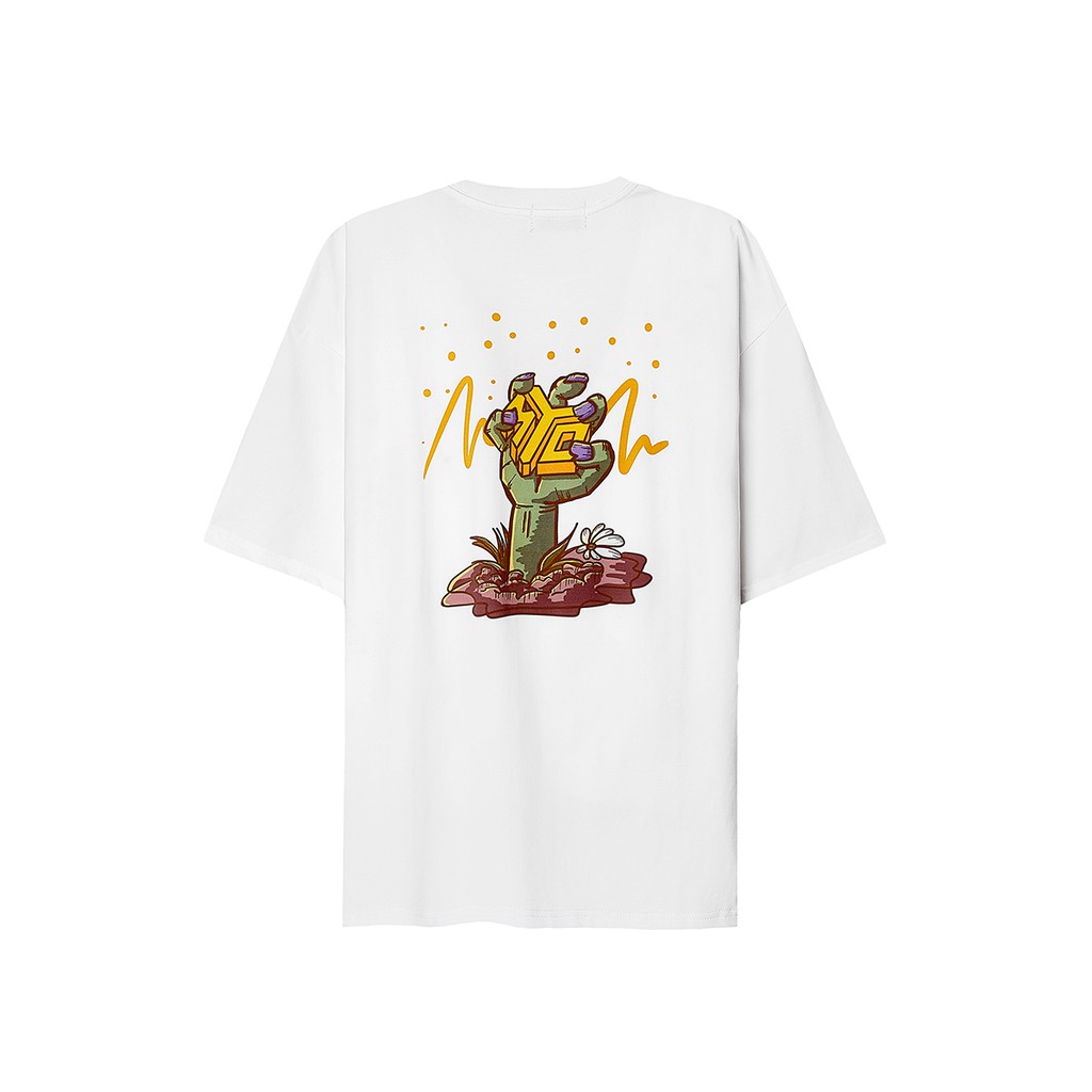 Áo Thun Local Brand MYO Vải Cotton In Hình Spooky Zombie