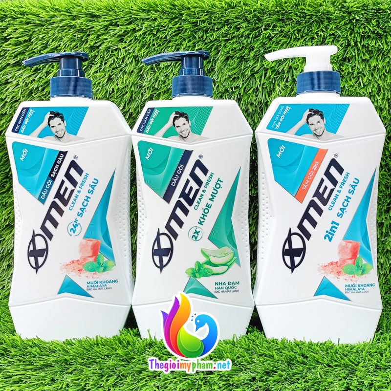 Dầu Gội XMen Sạch Gàu 650g Mẫu Mới