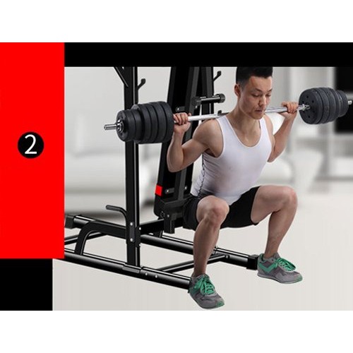 Ghế tạ đa năng tập xà đơn xà kép đẩy tạ T052