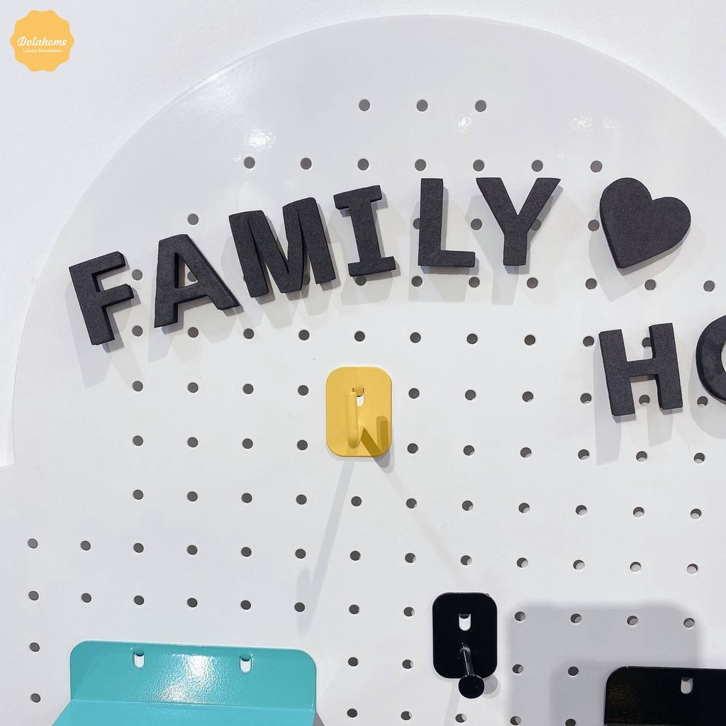 Chữ đính nam châm Dola Home trang trí ý nghĩa và tạo động lực mỗi ngày - Phụ kiện bảng Pegboard