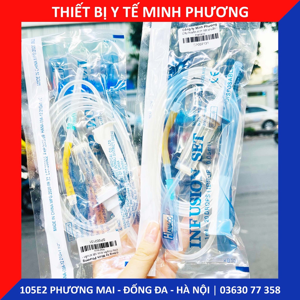 Dây truyền dịch tiệt khuẩn Hanaco