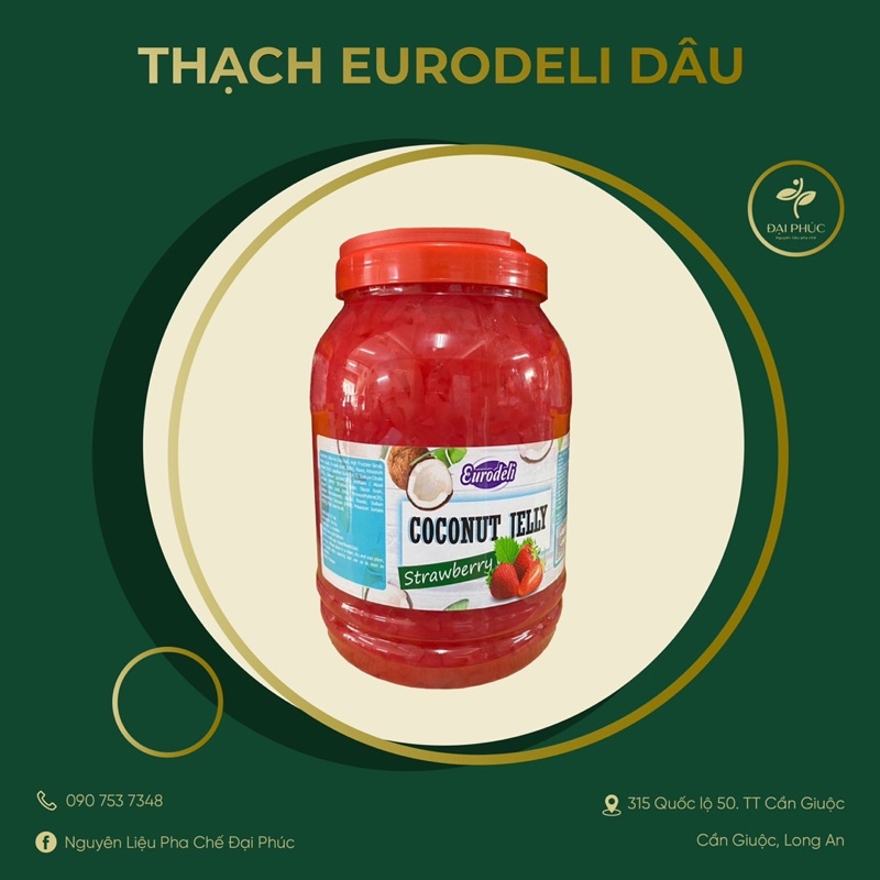 Thạch Eurodeli đủ vị
