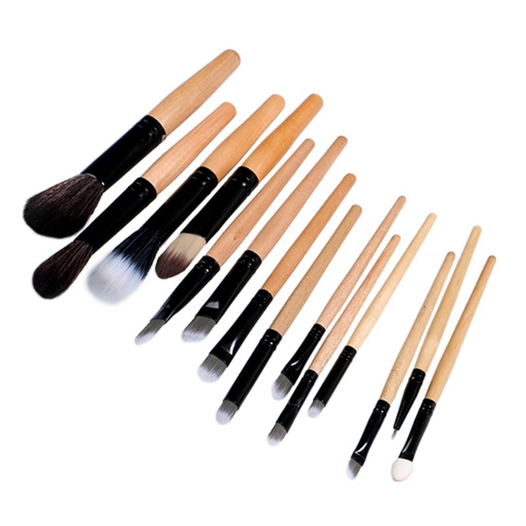 Set 12 cọ trang điểm chuyên nghiệp + 2 túi đựng
 | BigBuy360 - bigbuy360.vn