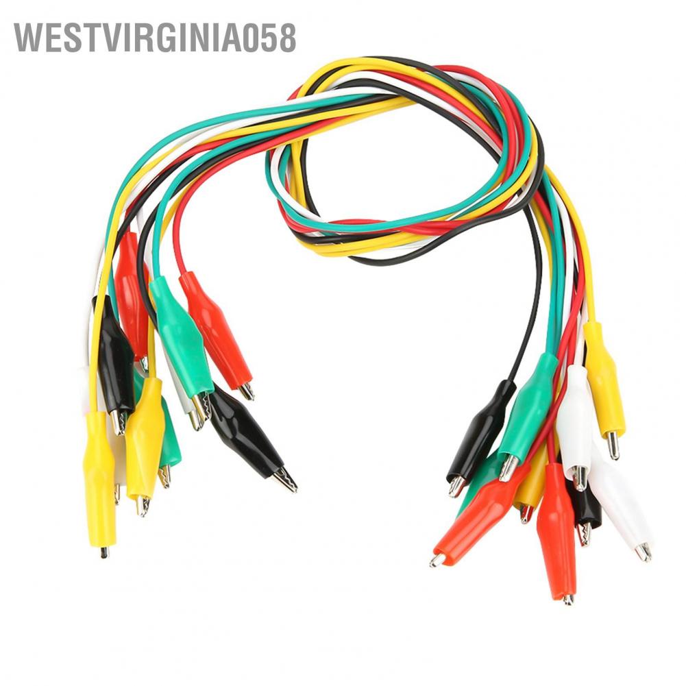 Hàng Hot 10 cái 50 cm Số kẹp cá sấu 35mm Cáp hai đầu kẹp Hàng giao ngayWestvirginia058