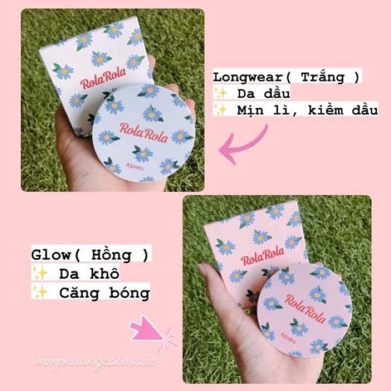 Phấn nước 𝗔’𝗣𝗜𝗘𝗨 𝗖𝗢𝗩𝗘𝗥 𝗣𝗔𝗡𝗚 𝗟𝗢𝗡𝗚𝗪𝗘𝗔𝗥 / 𝗚𝗟𝗢𝗪 𝗖𝗨𝗦𝗛𝗜𝗢𝗡 | BigBuy360 - bigbuy360.vn