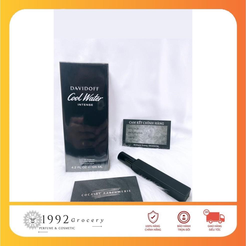Nước Hoa Nam Chính Hãng Davidoff Cool Water Intense EDP 10ml