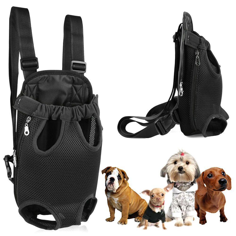 Ba Lô Địu Thú Cưng Trước / Sau Bằng Nylon Phối Lưới Thoáng Khí