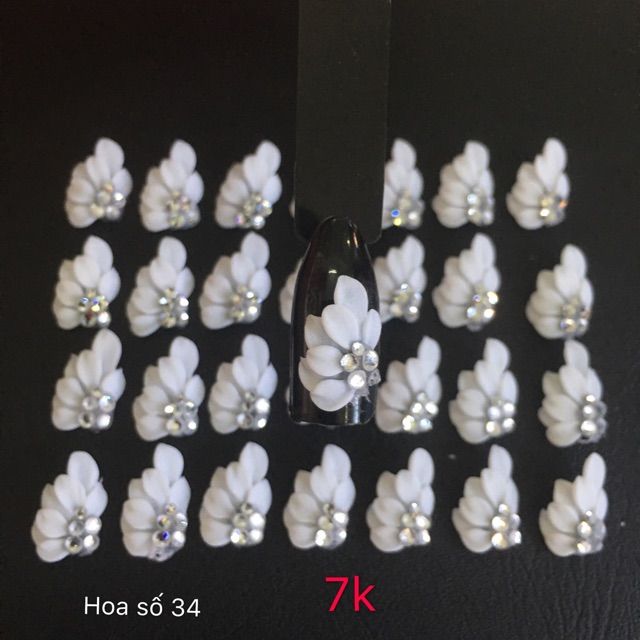 Hoa bột nail