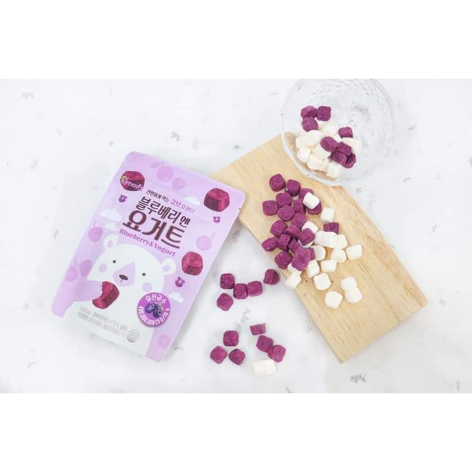 Sữa chua khô hoa quả sấy lạnh Yomit cho bé từ 6m+