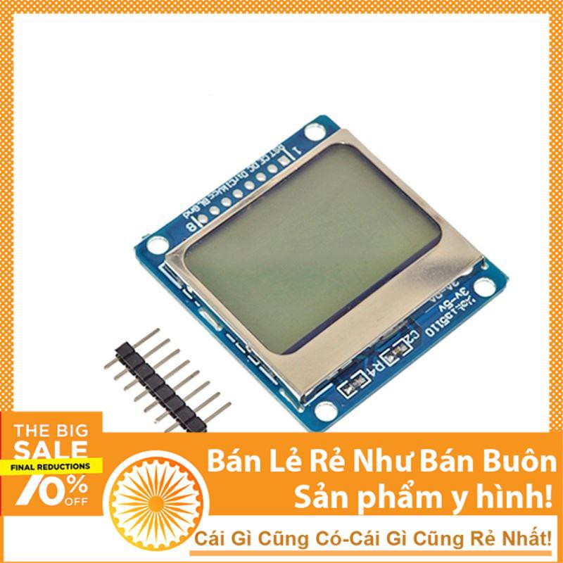 LCD5110 - Nền Trắng Chữ Đen