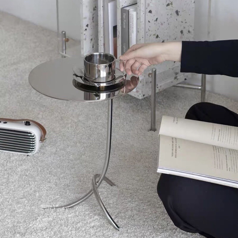 BÀN INOX CAO CẤP Decor phòng THIẾT KẾ CHÉO CHÂN MỚI LẠ , SIÊU CHẤT , Bàn uống nước, làm việc trang trí phòng