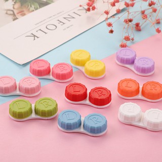 Hộp nhựa mini đựng kính áp tròng,tiện dụng