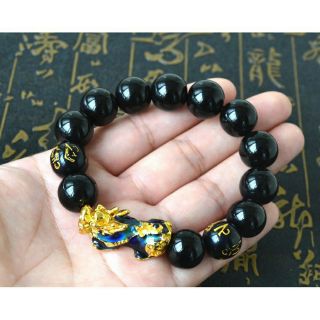 Vòng tay mix tỳ hưu đổi màu