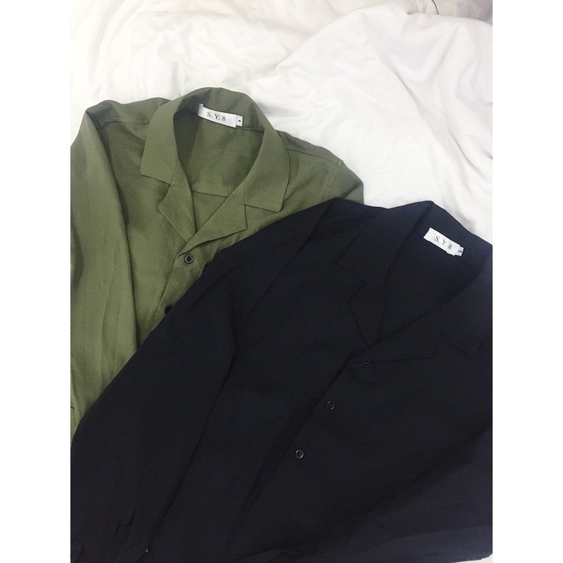 Áo sơmi nam nữ - Basic Cotton Shirt | BigBuy360 - bigbuy360.vn