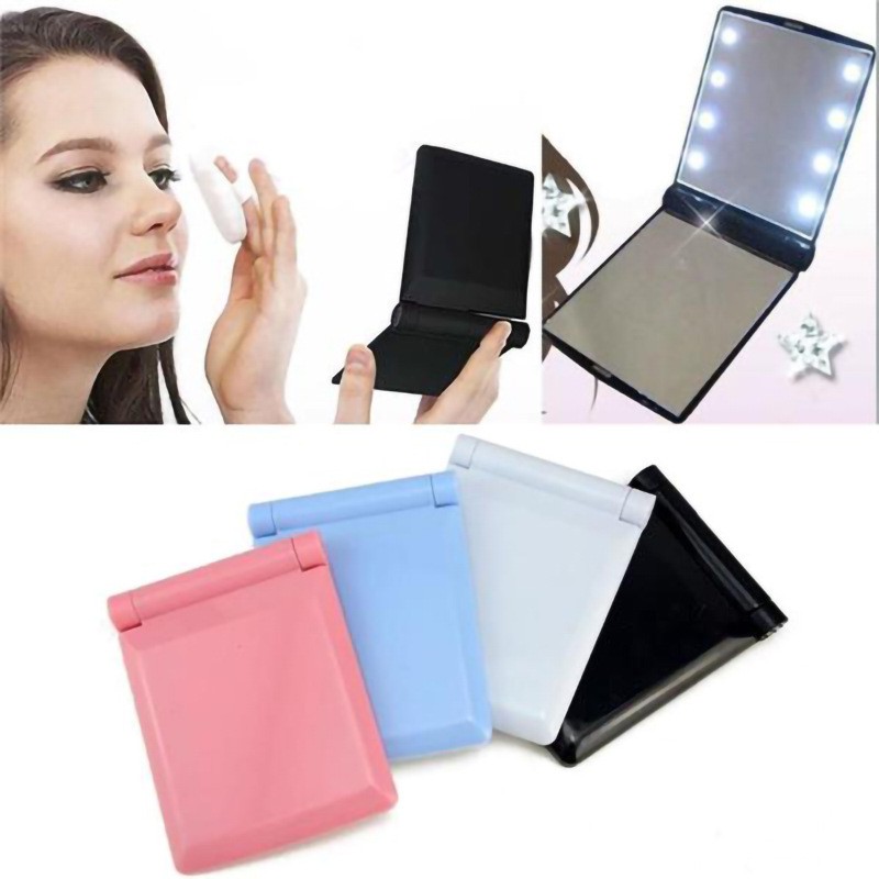 Makeup Mirror LED Touch Screen With 22Led light 2X/3X Magnifying Mirrors 3 Foldi