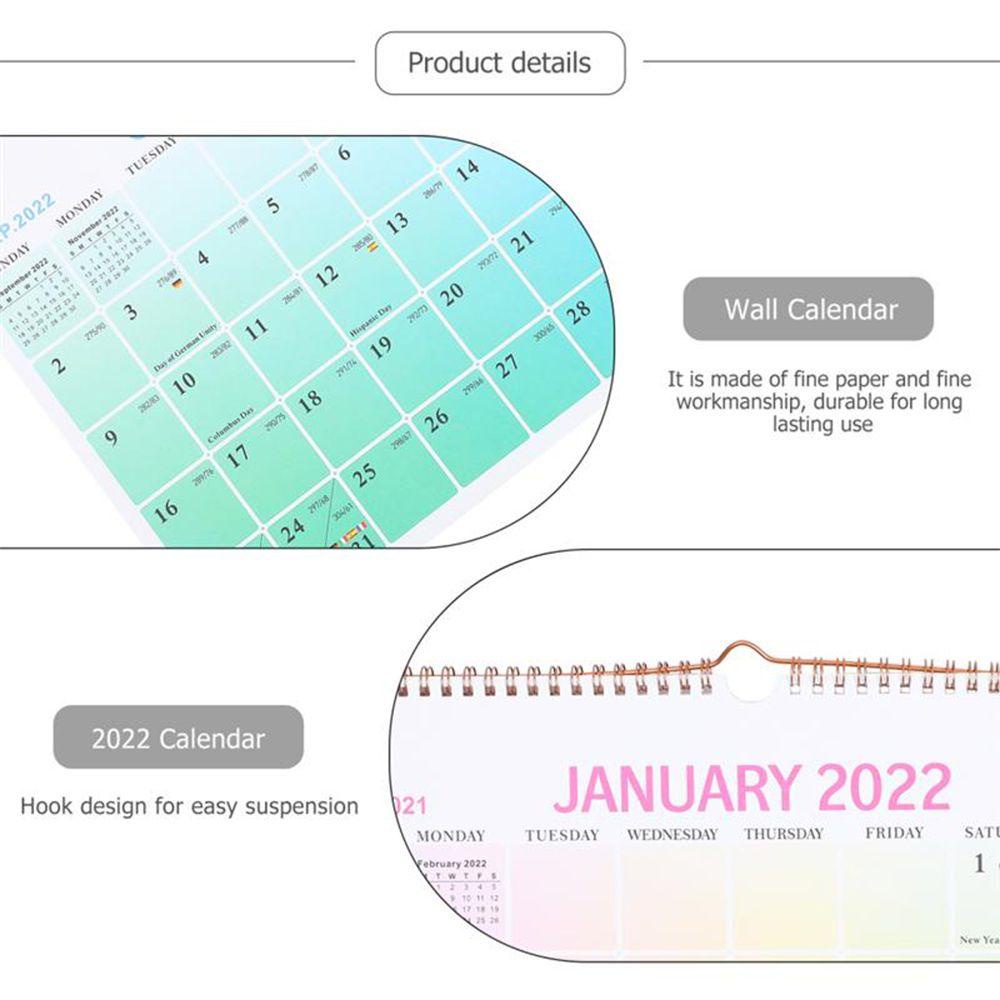 Lịch Treo Tường Lên Kế Hoạch Năm Mới 2022